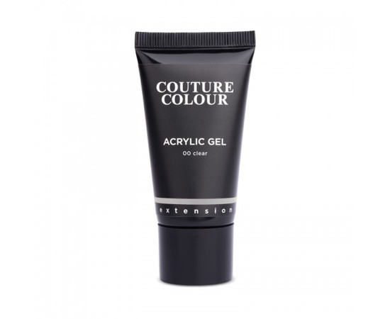 Изображение  Акрил-гель Couture Colour Acrylic Gel 30 мл, Clear, Объем (мл, г): 30, Цвет: clear
