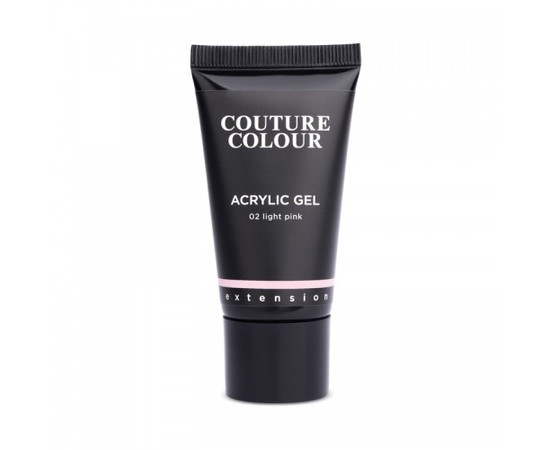 Зображення  Акрил-гель Couture Colour Acrylic Gel 30 мл Light Pink, Об'єм (мл, г): 30, Колір: Light Pink