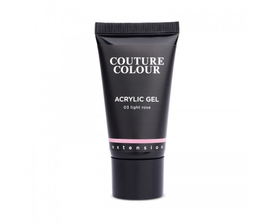 Зображення  Акрил-гель Couture Colour Acrylic Gel 30 мл Light Rose, Об'єм (мл, г): 30, Колір: Light Rose