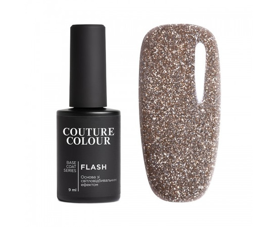 Зображення  База кольорова Couture Colour Flash Base світловідбивна 9 мл №03, Об'єм (мл, г): 9, Колір: 003