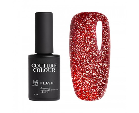 Изображение  База цветная Couture Colour Flash Base светоотражающая 9 мл, № 06, Объем (мл, г): 9, Цвет: 006