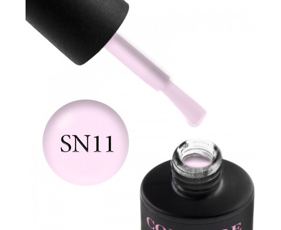 Зображення  Гель-лак Couture Colour Soft Nude SN 11 світло-рожевий, 9 мл, Об'єм (мл, г): 9, Колір: 11