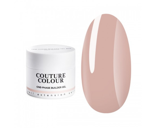 Зображення  Будівельний гель Couture Colour 1-Phase Builder Gel 50 мл №09 ELEGANT BEIGE, Об'єм (мл, г): 50, Колір: 09