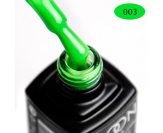 Изображение 2 Неоновая база для ногтей Moon Full Neon Rubber Base №03 светло-зеленая, 8 мл, Объем (мл, г): 8, Цвет: 03