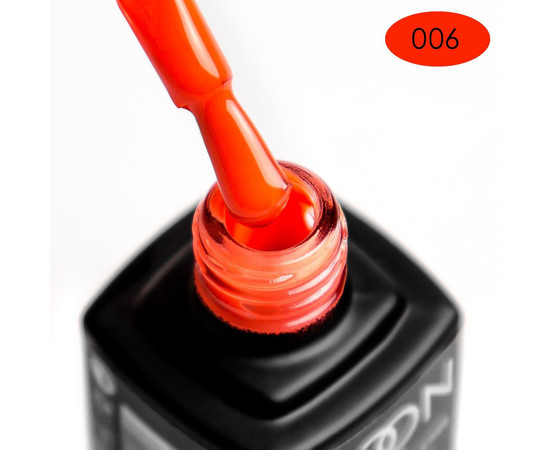Зображення 2 Неонова база для нігтів Moon Full Neon Rubber Base №06, 8 мл, Об'єм (мл, г): 8, Колір: 06