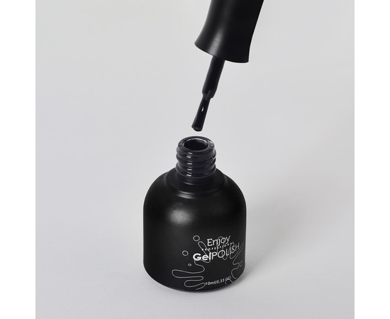 Зображення 2 Гель лак Enjoy Prof. Пиха №113 (4025827) Black GP, 10 мл, Об'єм (мл, г): 10, Колір: 113