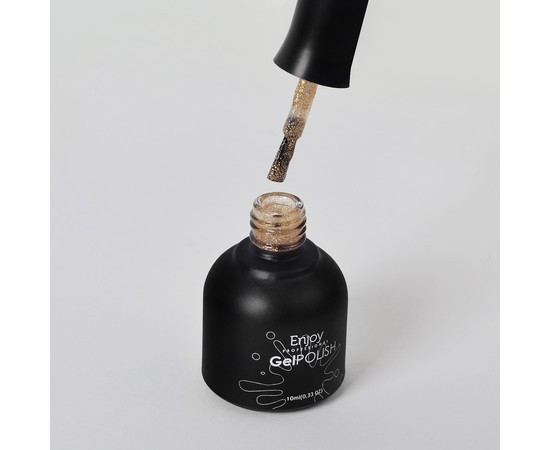 Зображення 2 Гель лак Enjoy Prof. Пристрасть №120 (4025981) Shimmering Sand Glitter GP, 10 мл, Об'єм (мл, г): 10, Колір: 120