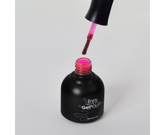 Зображення 2 Гель лак Enjoy Prof. Пристрасть №121 (4025687) Pink Pizzazz GP, 10 мл, Об'єм (мл, г): 10, Колір: 121