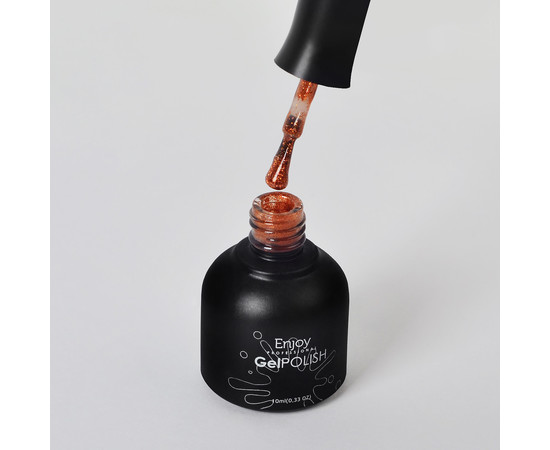 Зображення 2 Гель лак Enjoy Prof. Пристрасть №123 (4025643) Vintage GP, 10 мл, Об'єм (мл, г): 10, Колір: 123