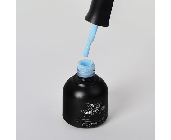 Изображение 2 Гель лак Enjoy Prof. Радость №137 (4025772) Brilliant Pastel Blue GP, 10 мл, Объем (мл, г): 10, Цвет: 137