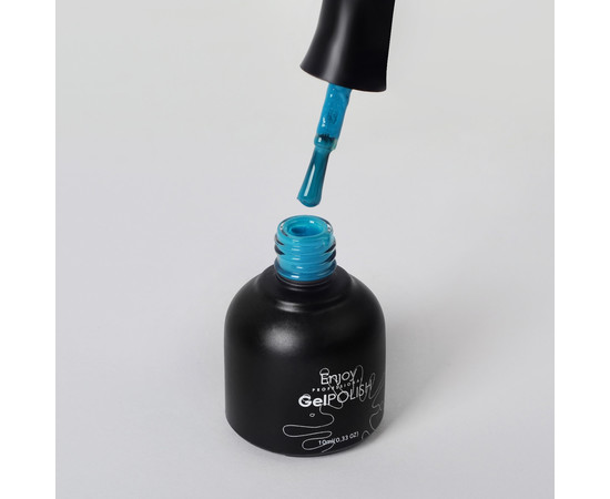 Зображення 2 Гель лак Enjoy Prof. Натхнення №054 (4025828) Teal Stone GP, 10 мл, Об'єм (мл, г): 10, Колір: 054