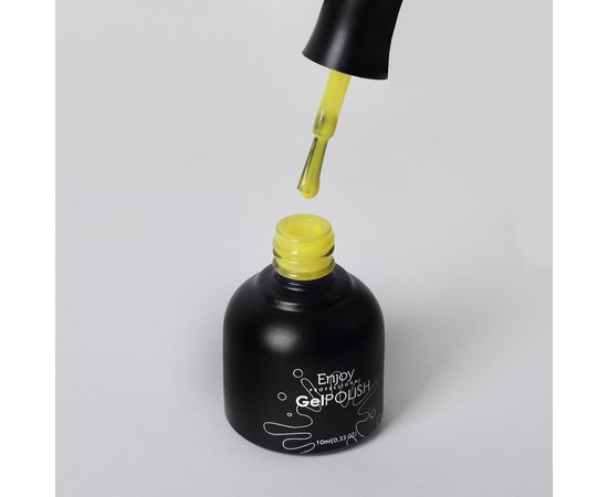 Зображення 2 Гель лак Enjoy Prof. Натхнення №056 (4025867) Vivid Lemon GP, ​​10 мл, Об'єм (мл, г): 10, Колір: 056