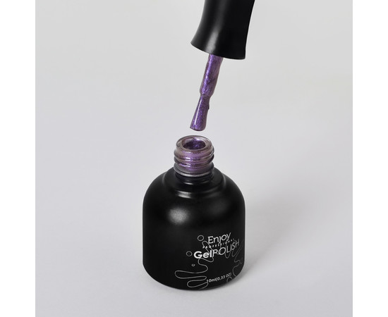 Зображення 2 Гель лак Enjoy Prof. Зухвалість №065 (4025623) Aluminum Purple GP, 10 мл, Об'єм (мл, г): 10, Колір: 065