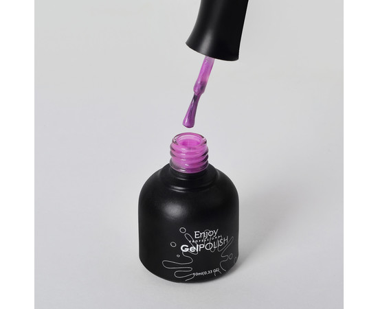 Зображення 2 Гель лак Enjoy Prof. Ейфорія №073 (4025753) Seashell Violett GP, 10 мл, Об'єм (мл, г): 10, Колір: 073