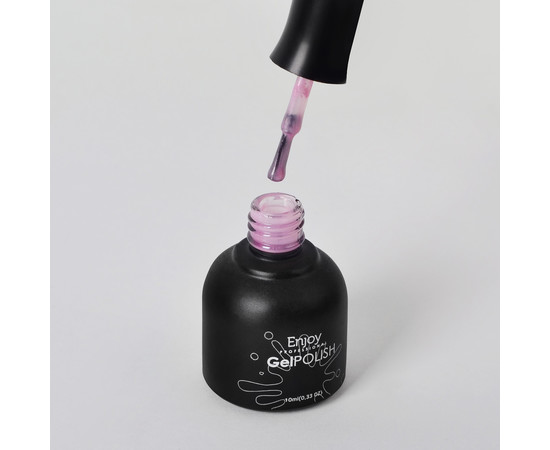 Зображення 2 Гель лак Enjoy Prof. Ейфорія №076 (4025680) Rosy Pink GP, 10 мл, Об'єм (мл, г): 10, Колір: 076