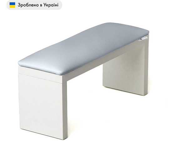 Изображение 2 Подставка маникюрная ECO STAND WOOD 320х60(Н)х110 мм, белый/серый