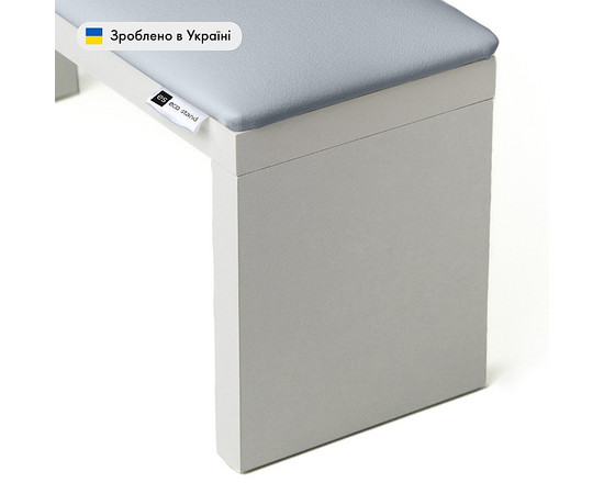 Изображение 3 Подставка маникюрная ECO STAND WOOD 320х60(Н)х110 мм, белый/серый