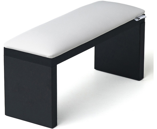 Зображення 2 Підставка манікюрна ECO STAND WOOD 320х60(Н)х110 мм, чорний/білий