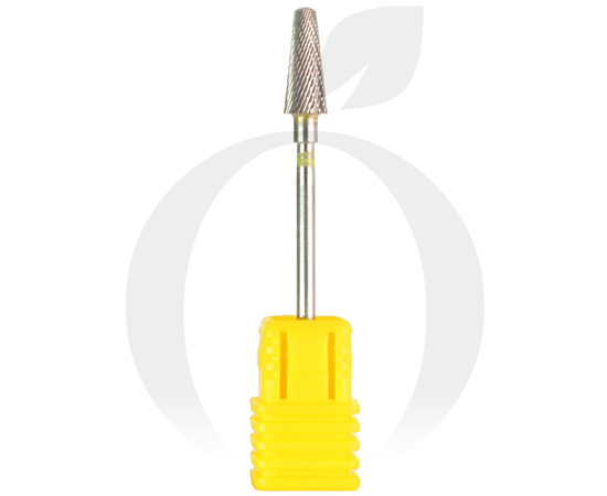 Зображення 2 Фреза конус твердосплавна жовта 5 мм, робоча частина 13 мм