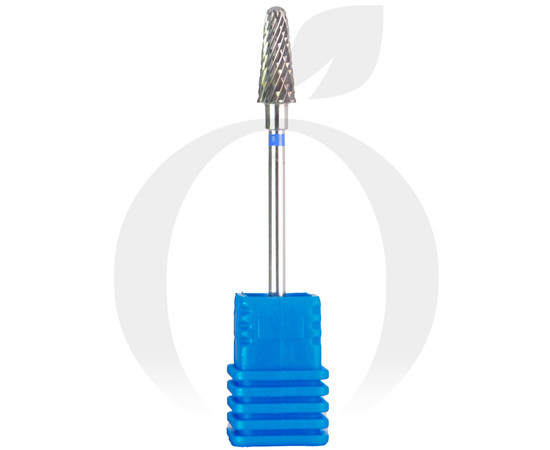 Изображение 2 Фреза твердосплавная конус синяя 5 мм, рабочая часть 13 мм
