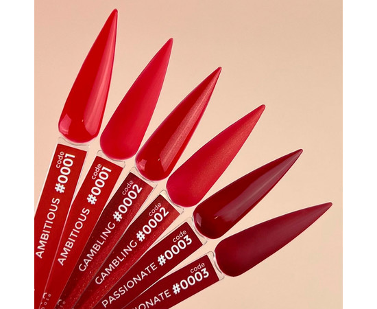 Зображення 2 База кольорова DNKa Cover №001 Ambitious Вогняно-червоний, 30 мл, Об'єм (мл, г): 30, Колір: 001