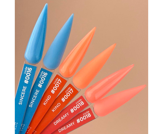 Зображення 2 База кольорова DNKa Cover №016 Sincere Небесно-блакитний, 30 мл, Об'єм (мл, г): 30, Колір: 016