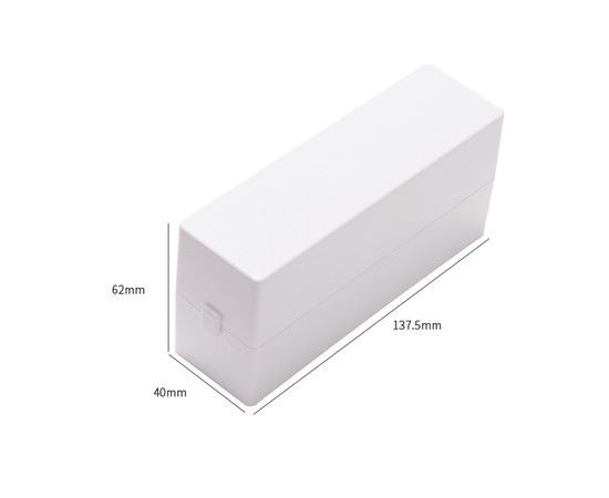 Зображення 4 Підставка прямокутна на 30 фрез Біла 13х4х6(H)см