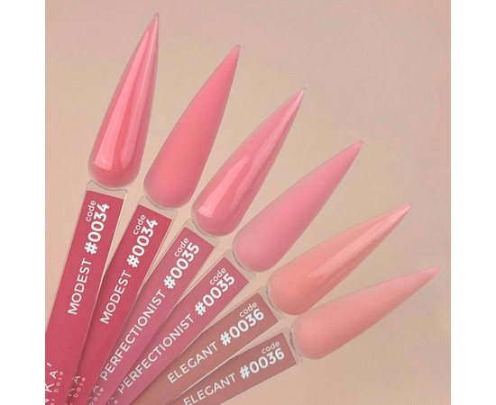 Изображение 2 База цветная DNKa Cover №035 Perfectionist Нежный розовый, 30 мл, Объем (мл, г): 30, Цвет: 035