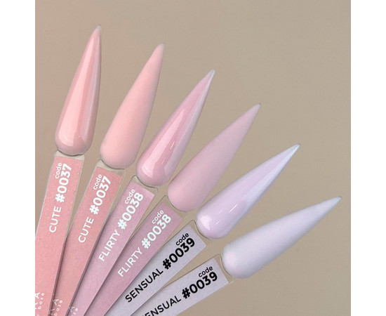 Зображення 2 База кольорова DNKa Cover №038 Flirty Ніжний світло-рожевий, 12 мл, Об'єм (мл, г): 12, Колір: 038