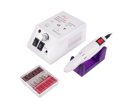 Зображення 2 Фрезер для манікюру Lina Mercedes 2000 12 Вт 20 000 об, білий