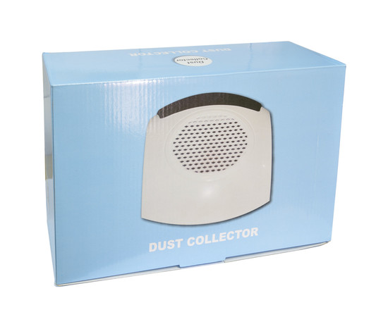 Зображення 4 Витяжка для манікюру Nail Dust Collector 858-6 80 Вт, Біло-чорна