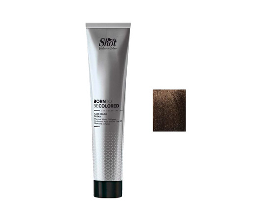 Зображення  Крем-фарба для волосся Shot Born To Be Colored Hair Color Cream (7.00 Блонд інтенсивний), 100 мл, Об'єм (мл, г): 100, Колір: 7.00