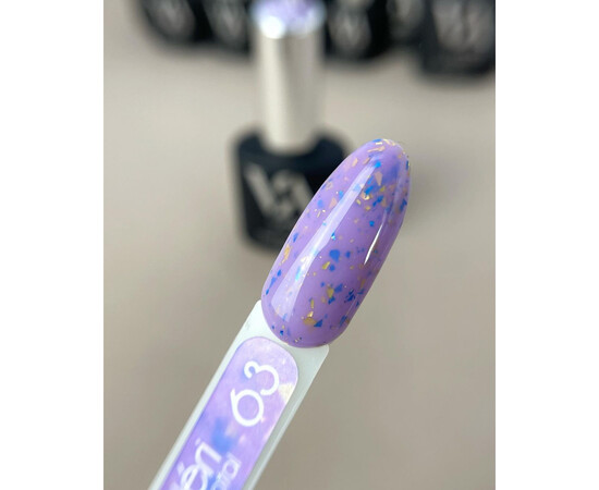 Зображення 4 База для гель лаку Valeri Patal Base 12 мл, № 63, Об'єм (мл, г): 12, Колір: 063