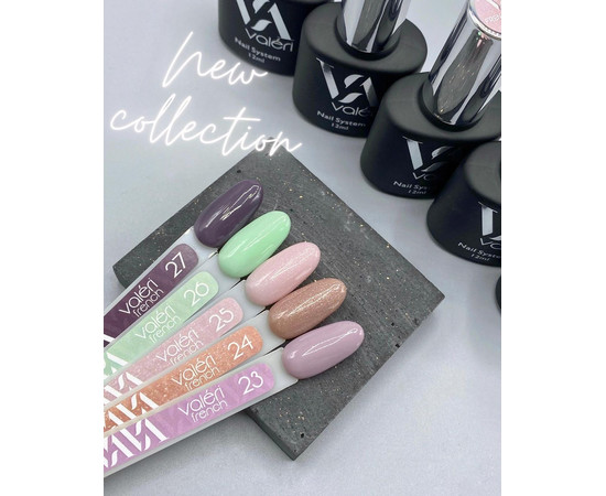 Изображение 2 База для гель лака Valeri Color Base 12 мл, № 27, Объем (мл, г): 12, Цвет: 027