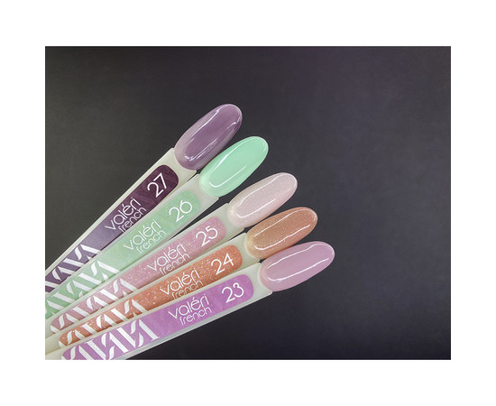 Зображення 5 База для гель лаку Valeri French Base 30 мл, № 26, Об'єм (мл, г): 30, Колір: 026