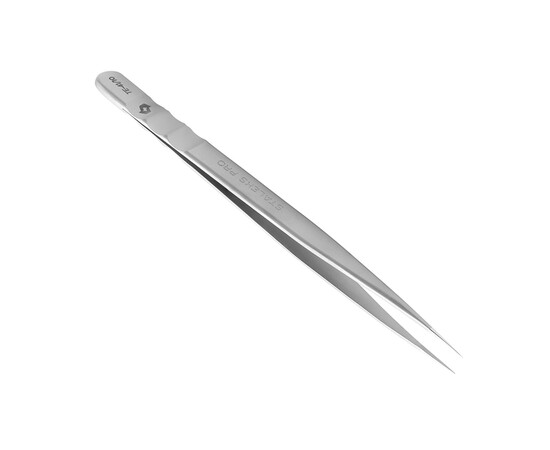 Зображення 2 Пінцет для вій професійний прямий STALEKS PRO EXPERT 41 TYPE 10 TE-41/10