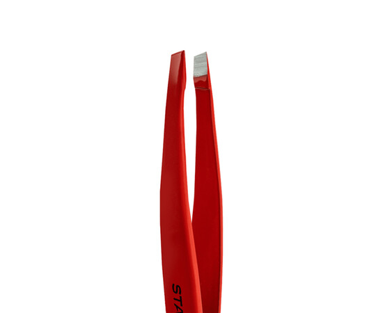 Зображення 4 Пінцет для брів STALEKS PRO EXPERT 11 TYPE 4 Red TE-11/4
