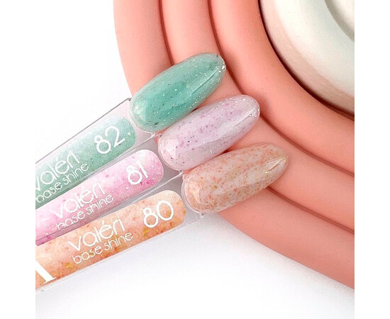 Изображение 3 База для гель лака Valeri Shine Base 30 мл, № 82, Объем (мл, г): 30, Цвет: 082