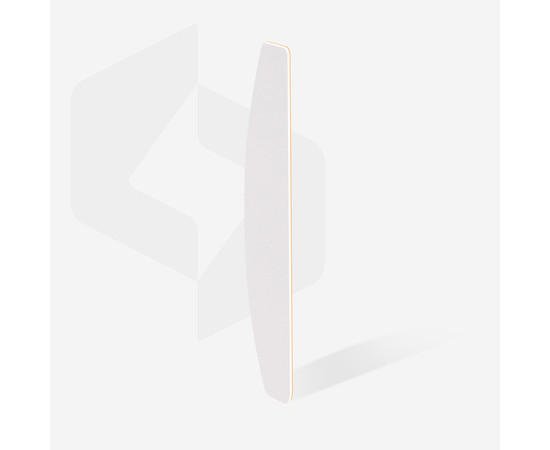 Зображення 2 Змінні файли білі для пилки півмісяць на м'якій основі Staleks Pro Expert 40, 240 грит (30 шт) DFE-40-240w