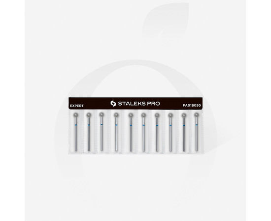 Зображення 3 Фреза алмазна STALEKS PRO куля синя діаметр 5 мм