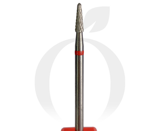 Зображення 2 Фреза конус твердосплавна червона 2.3 мм, робоча частина 7.8 мм