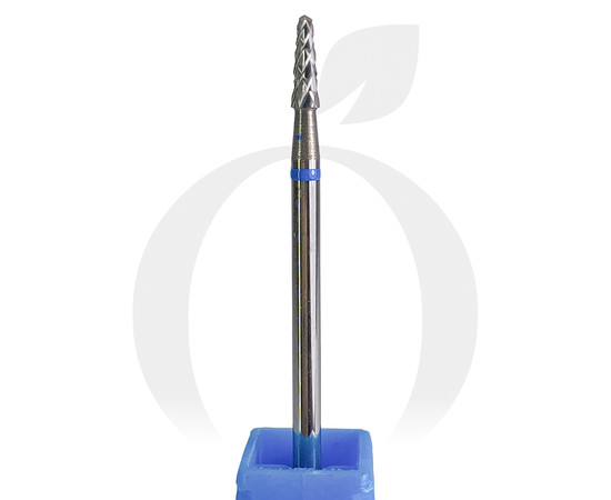 Зображення 2 Фреза конус твердосплавна синя 2.3 мм, робоча частина 7.5 мм