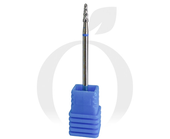 Зображення 3 Фреза конус твердосплавна синя 2.3 мм, робоча частина 7.5 мм
