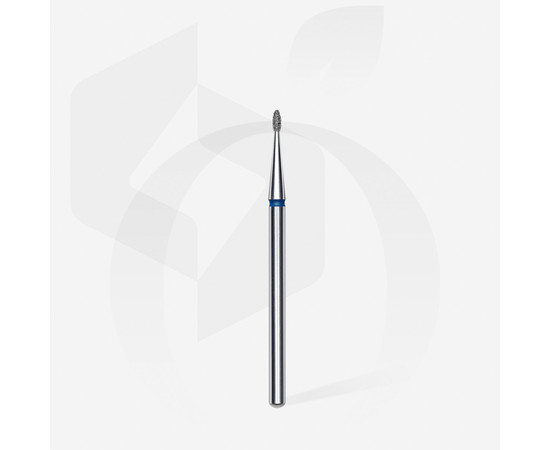 Зображення 2 Фреза алмазна STALEKS PRO нирка закруглена синя діаметр 1,2 мм / робоча частина 3 мм