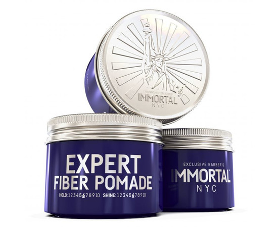 Изображение 3 Паутинка для волос Immortal NYC MASTER CLAY POMADE 100 мл