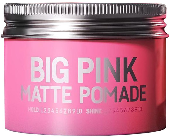 Зображення  Рожева матова паста для укладання волосся Immortal NYC BIG PINK, 100 мл