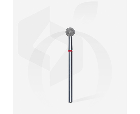 Зображення 2 Фреза алмазна STALEKS PRO куля червона діаметр 5 мм