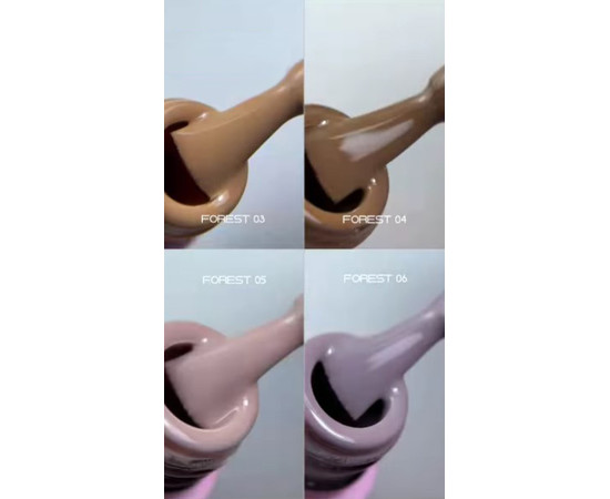 Зображення 2 Гель-лак Toki-Toki Forest FS10, 5 мл, Об'єм (мл, г): 5, Колір: FS03