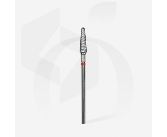 Зображення 2 Фреза твердосплавна STALEKS PRO усічений конус червона, діаметр 4 мм / робоча частина 13 мм