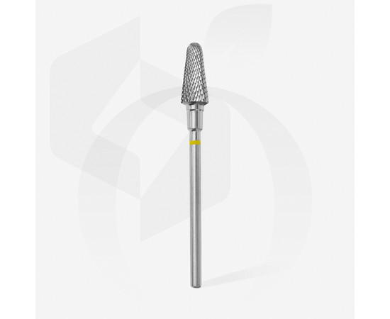 Зображення 2 Фреза твердосплавна STALEKS PRO усічений конус жовта, діаметр 6 мм / робоча частина 14 мм